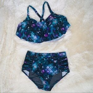 Torrid mermaid galaxy swimsuit